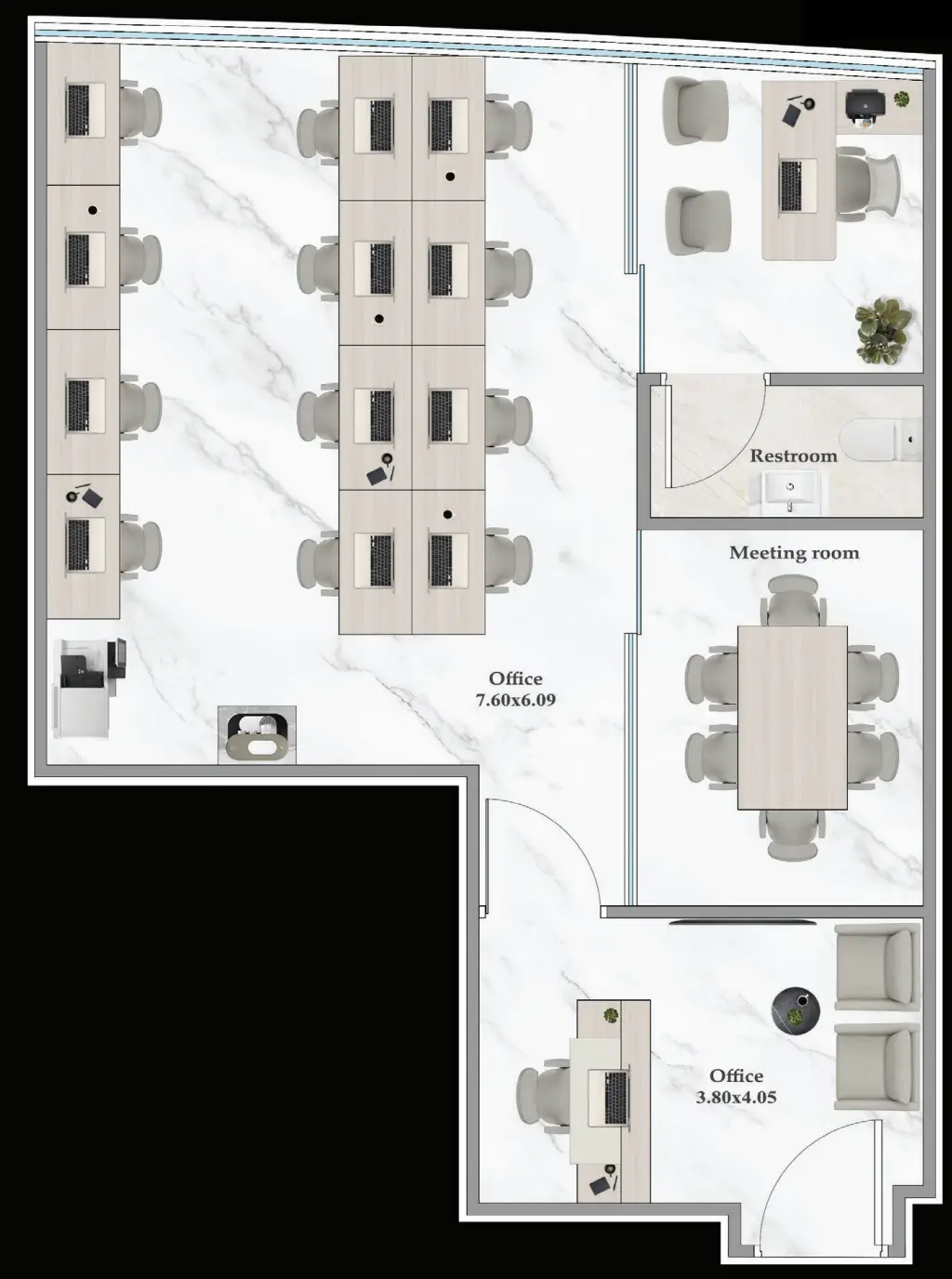 Office #ASPZ-F05-503