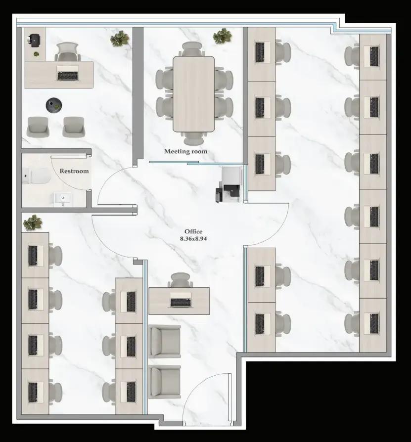 Office #ASPZ-F12-1201