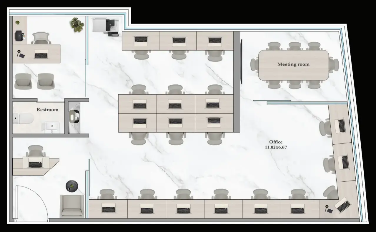 Office #ASPZ-F12-1209