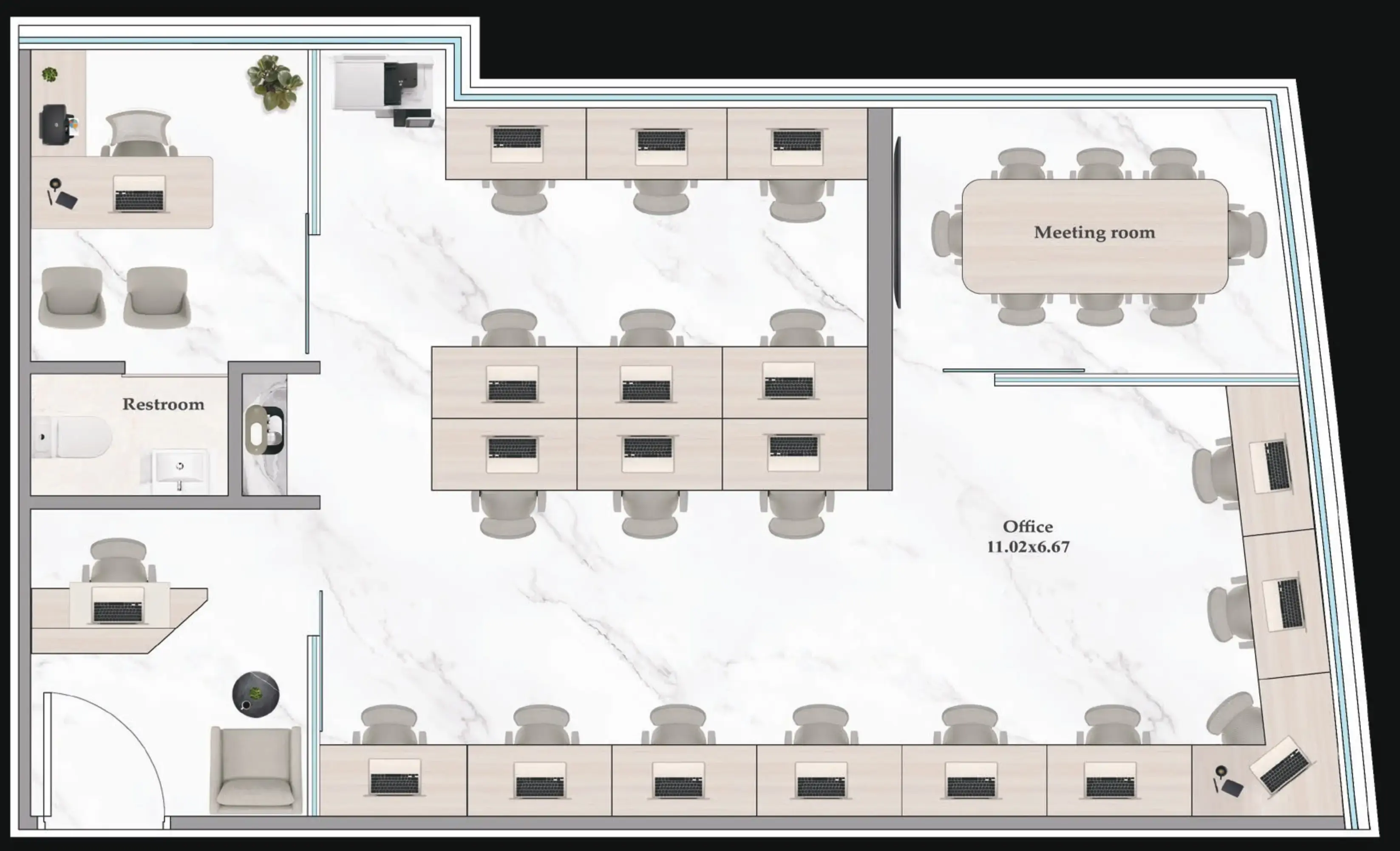 Office #ASPZ-F16-1611
