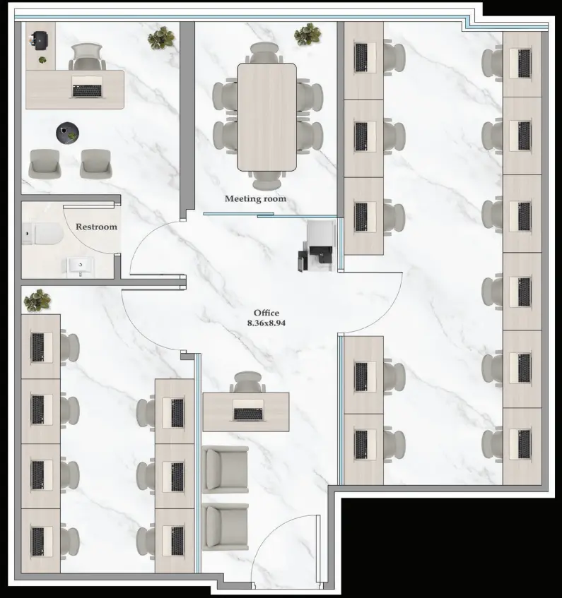 Office #ASPZ-F04-419