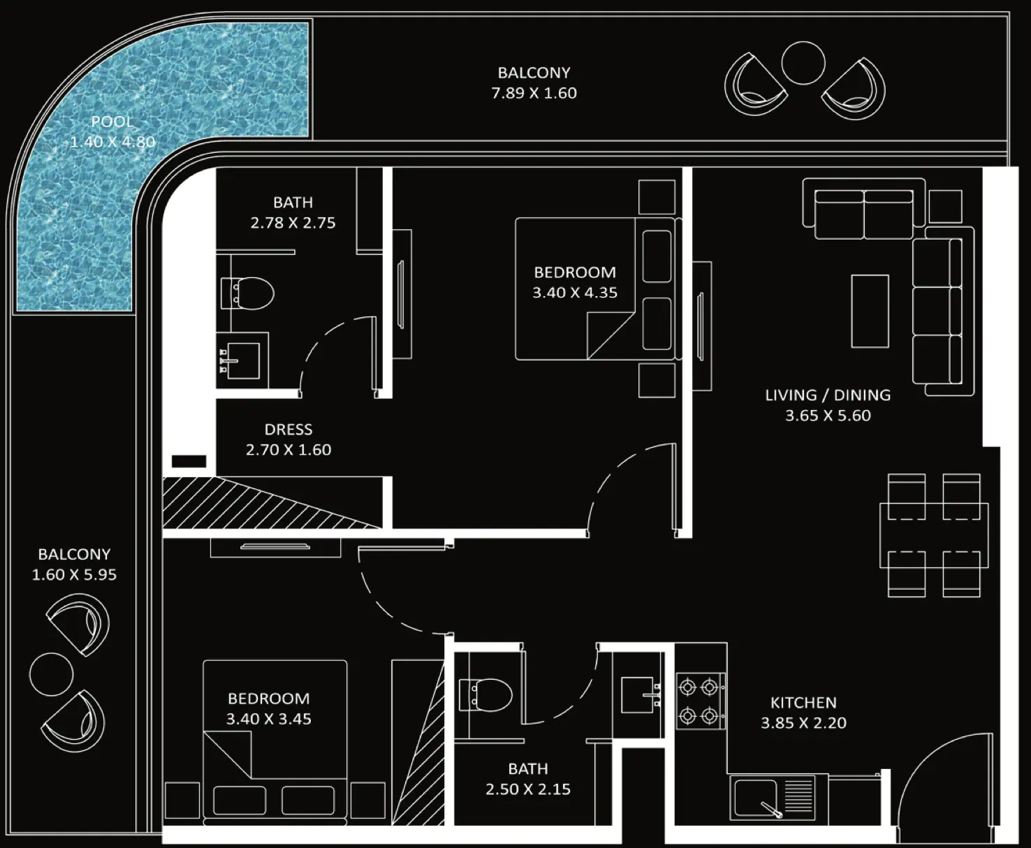 2 BR #B101Z-F71-7118