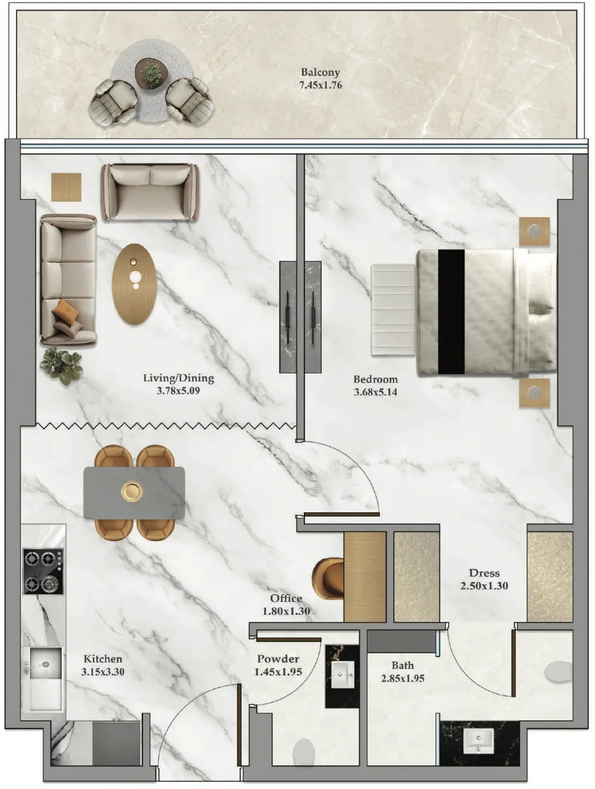 2 BR #B102Z-F52-5212