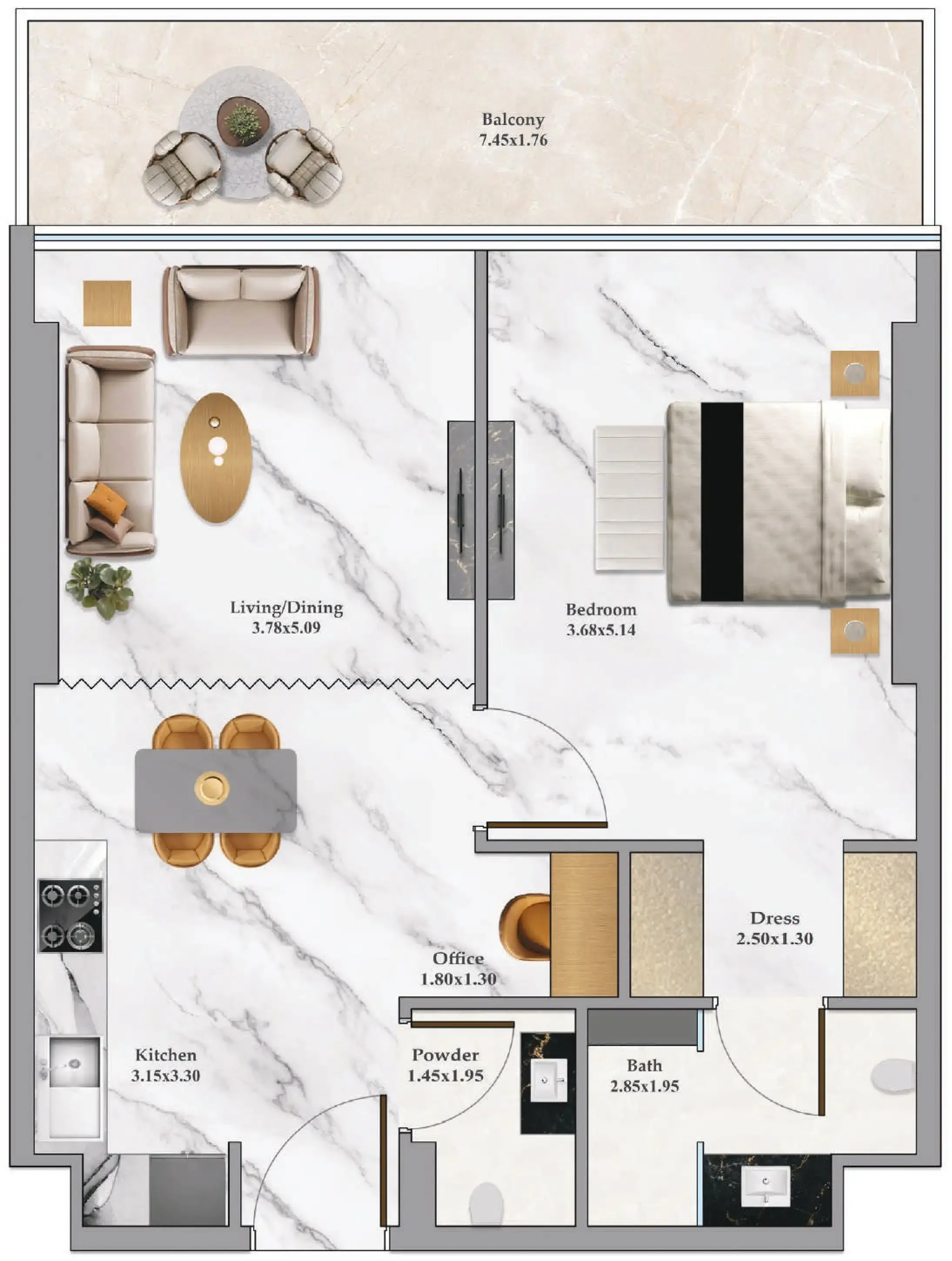 1 BR #B102Z-F22-2216