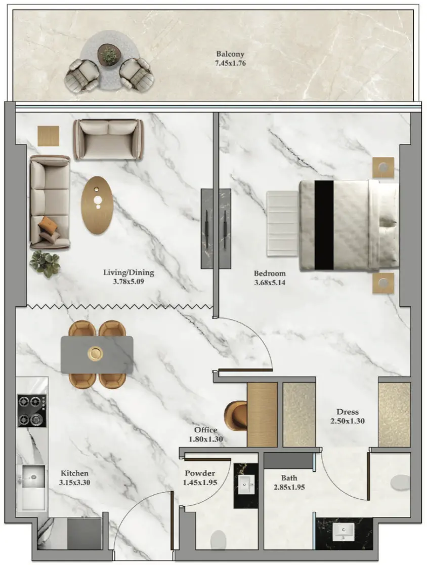 1 BR #B102Z-F24-2416