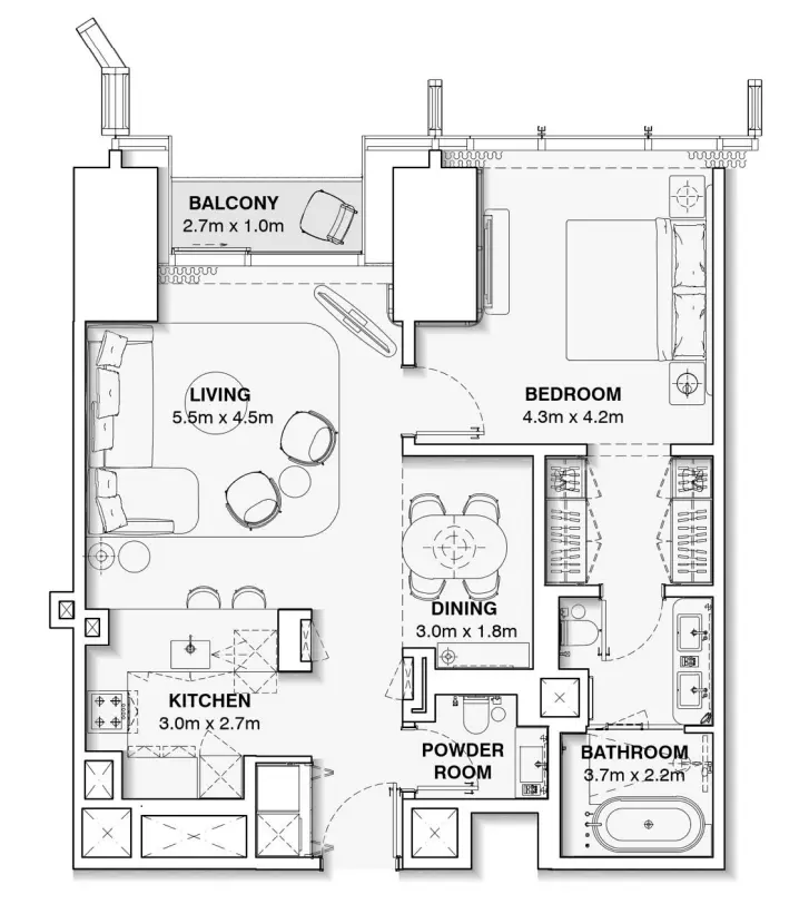 1 BR #3906