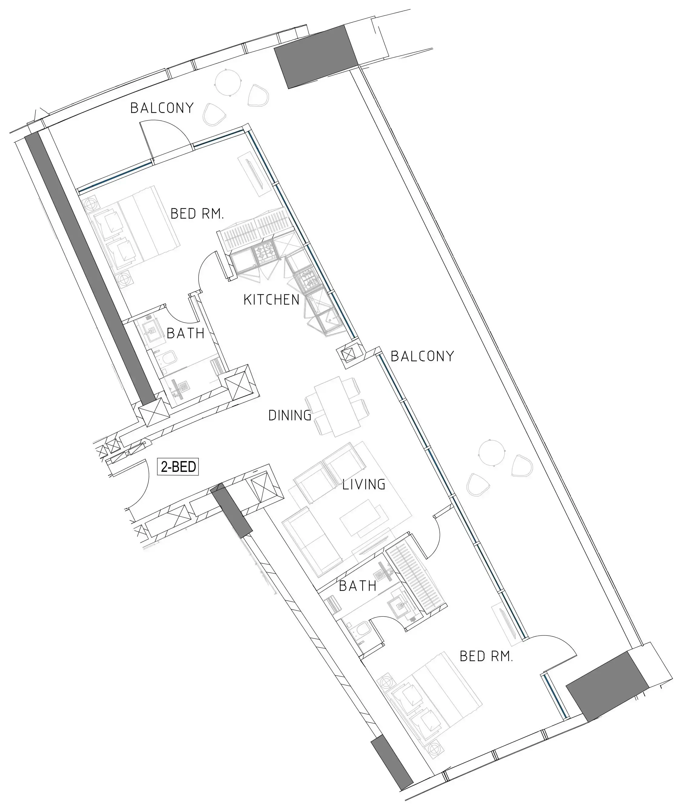 2 BR #AYKC3D/76/7618