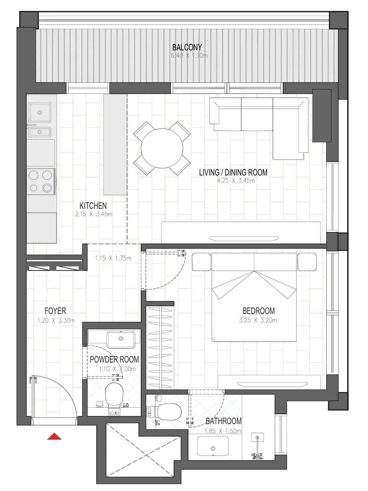 1 BR #OLFAH 4 - 1BR - 1004