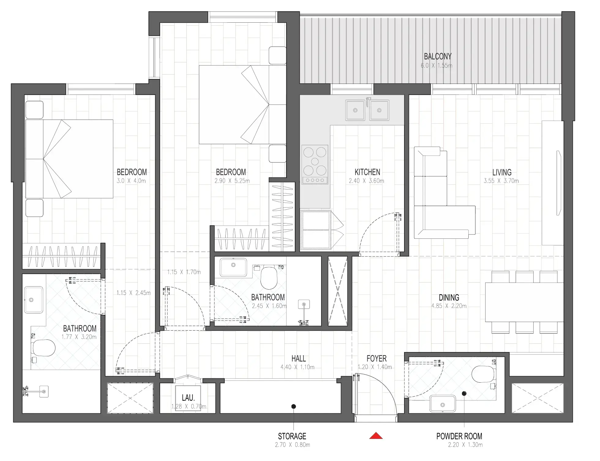 2 BR #OLFAH 3 - 2BR - G01