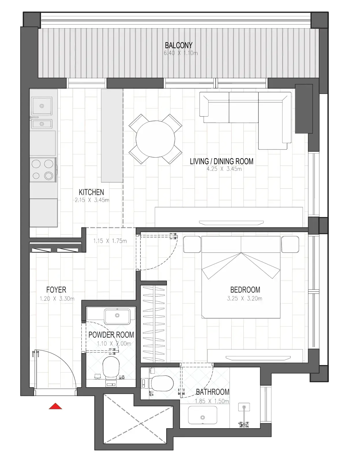 1 BR #OLFAH 4 - 1BR - 204