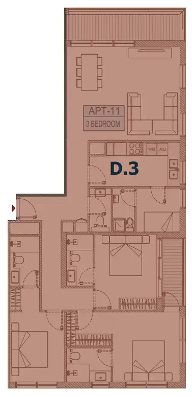 3 BR #OLFAH 3 - 3BR - 511
