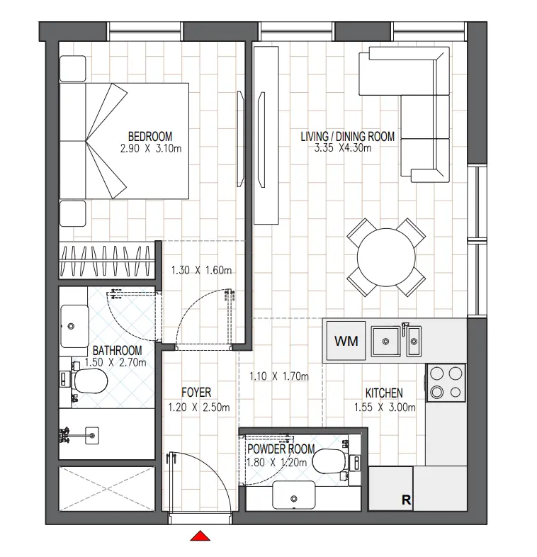 1 BR #OLFAH 1- 1BR - G02