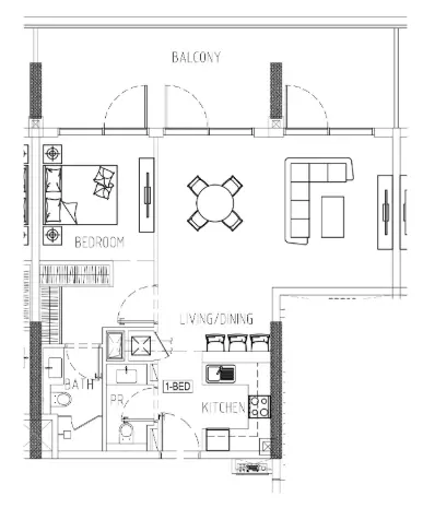 1 BR #DRVR1A/10/1012