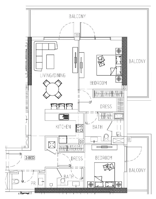 2 BR #DRVR1B/11/1105