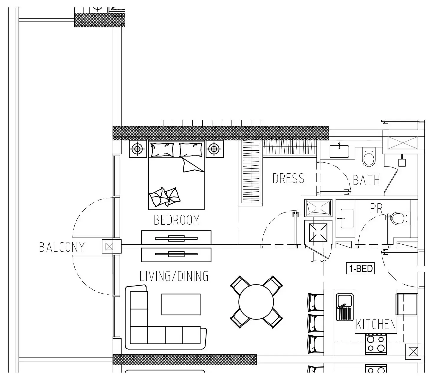 1 BR #DRVR1A/12/1204