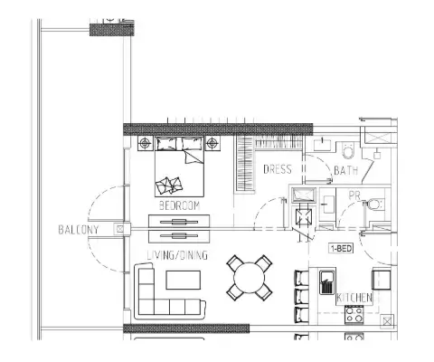 1 BR #DRVR2B/12/1204