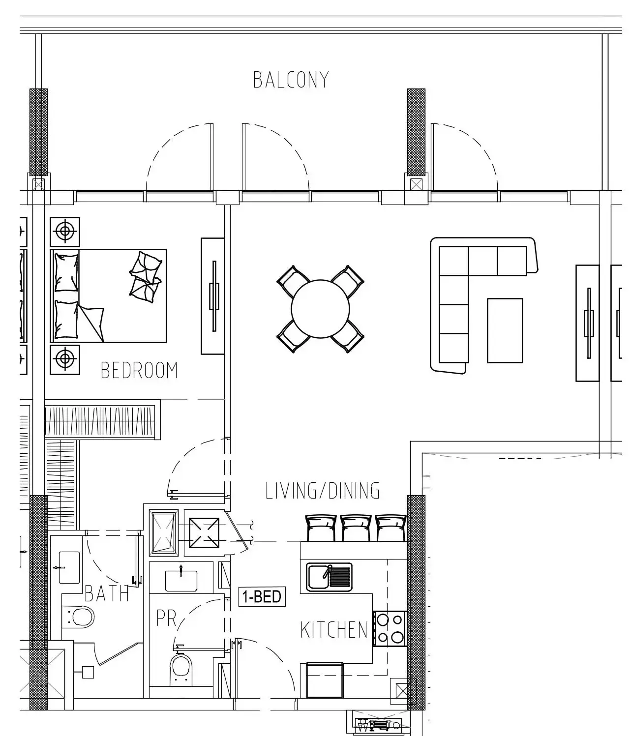 1 BR #DRVR2B/10/1012