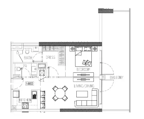 1 BR #DRVR2A/12/1204