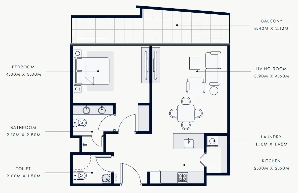 1 BR #R REVE - 1-1804