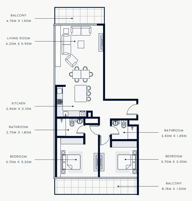 2 BR #R REVE - 2-501