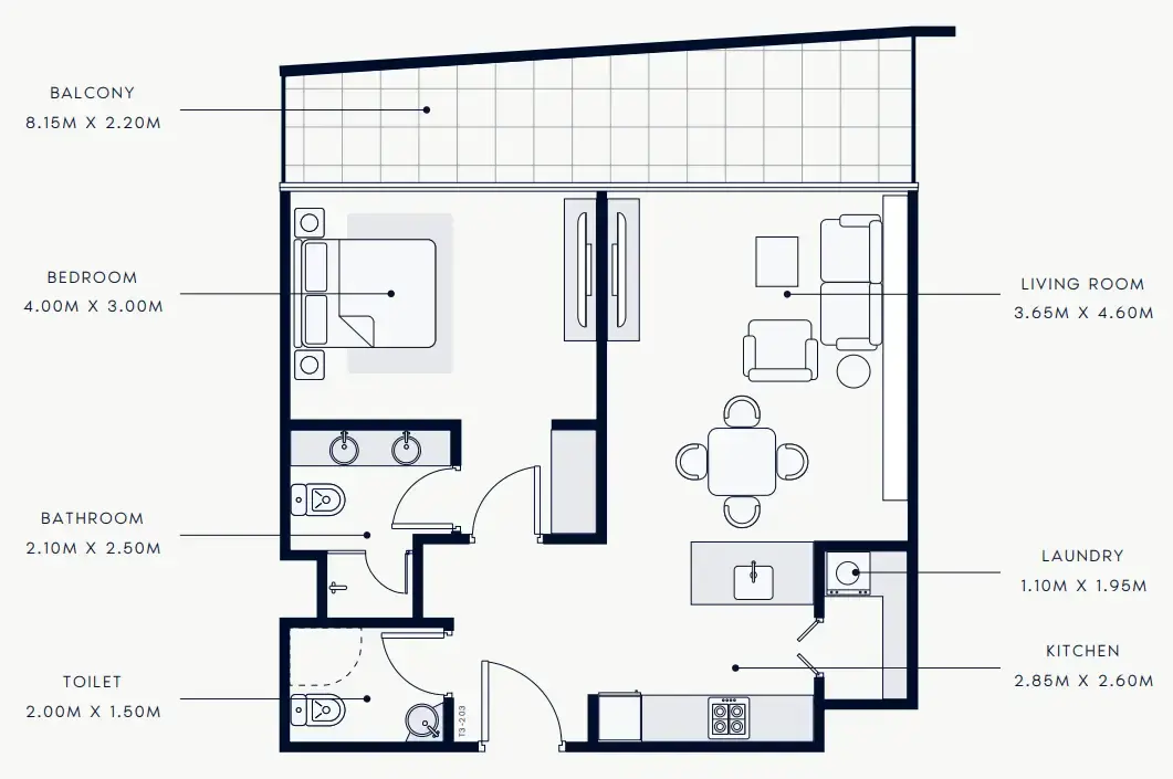 1 BR #R REVE - 1-1103