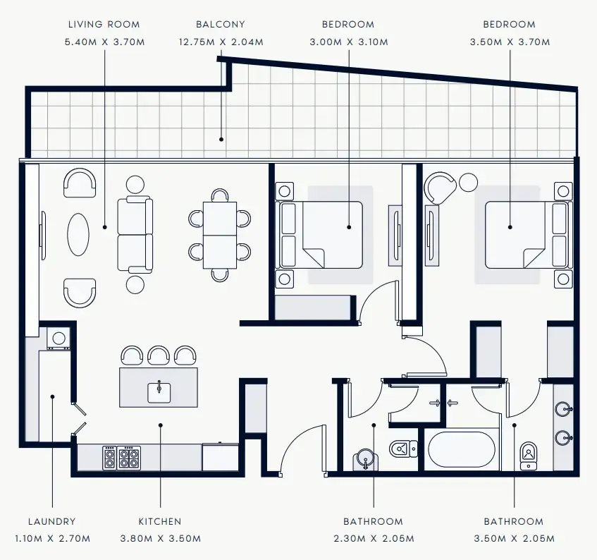 2 BR #R REVE - 2-1304