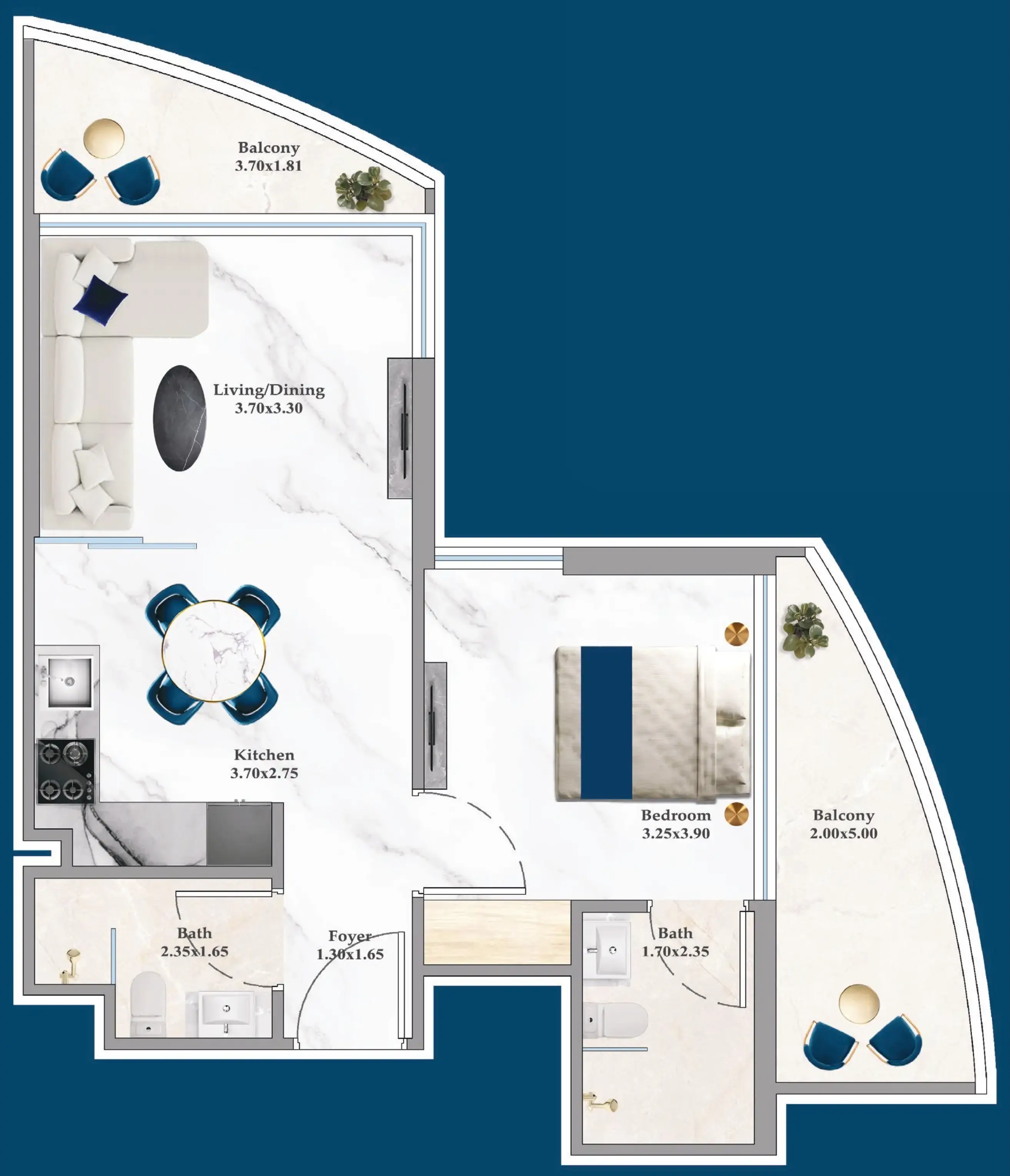 1 BR #SRNZ-A-F17-1706