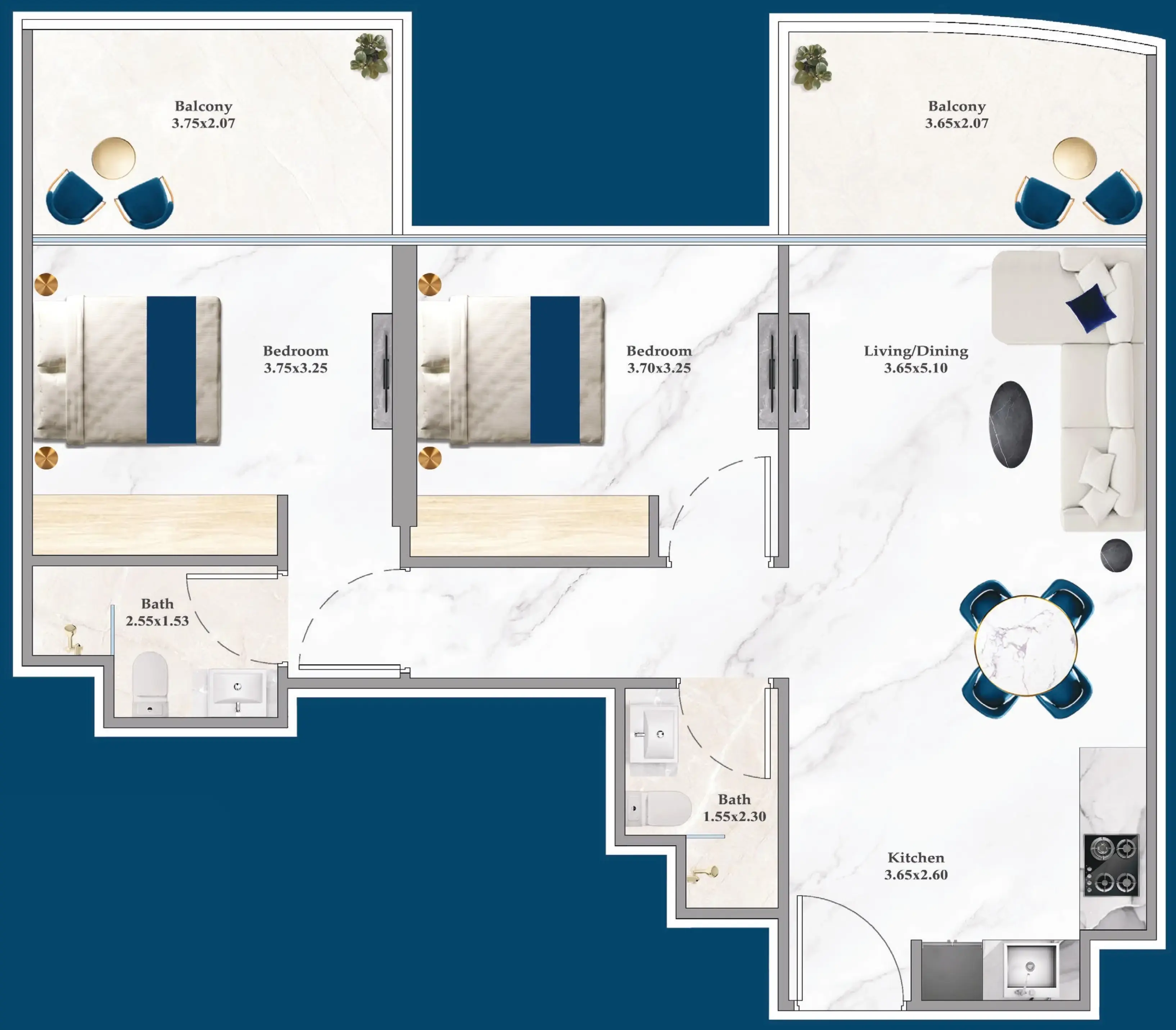 2 BR #SRNZ-A-F02-212