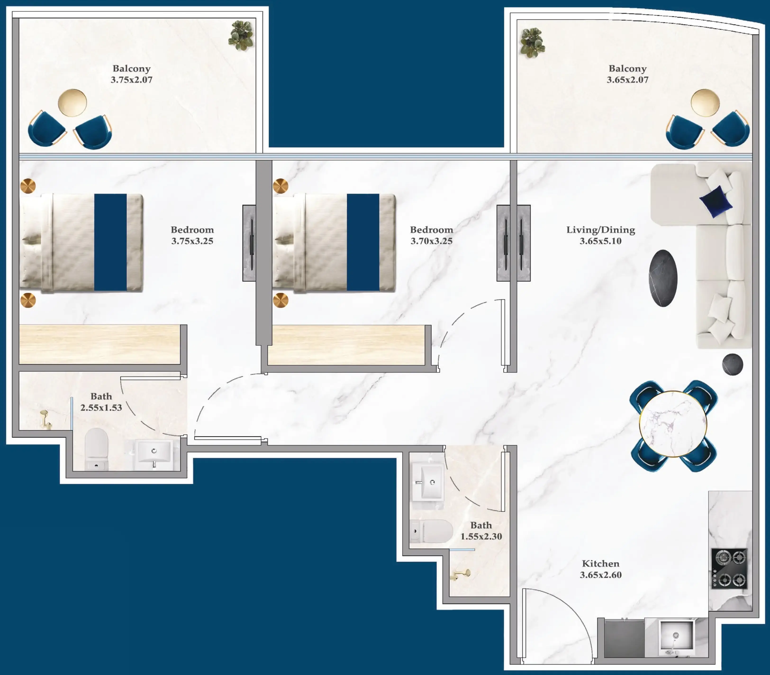 2 BR #SRNZ-A-F06-612