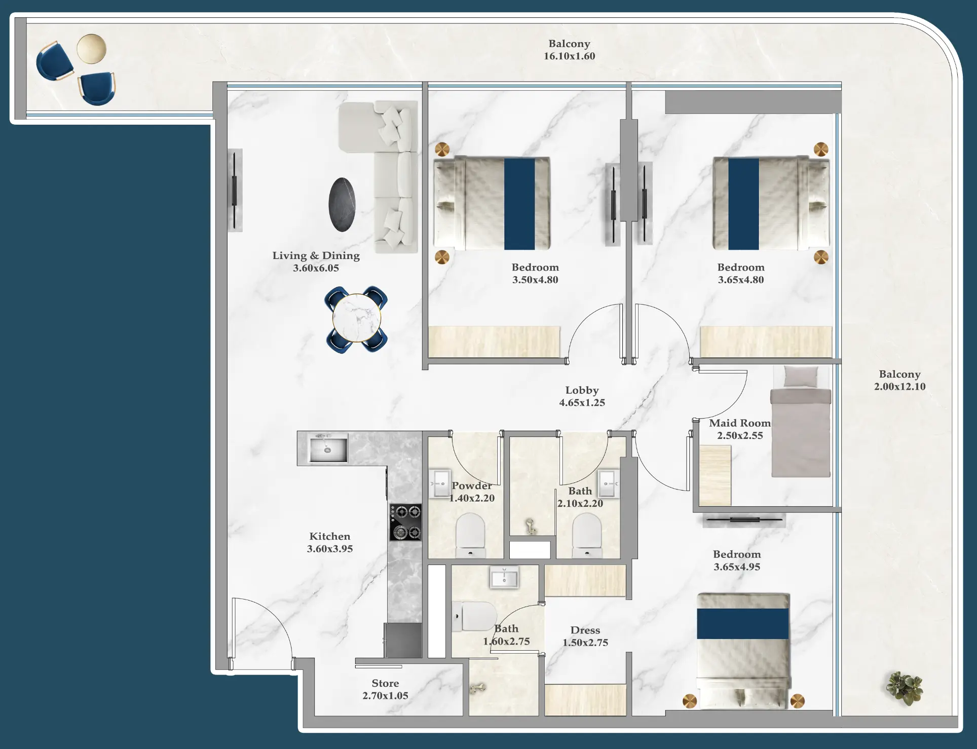 3 BR #SPLZ-B-F11-1109