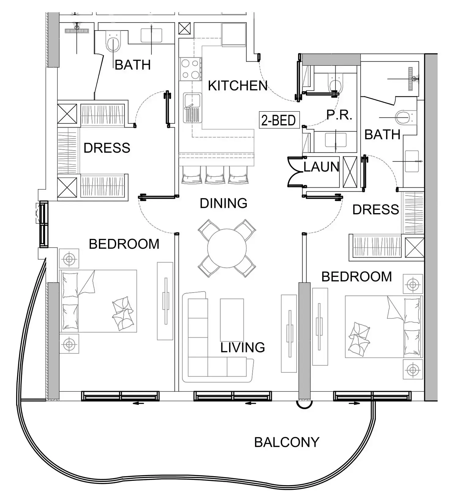 2 BR #DLGV14B/10/1007