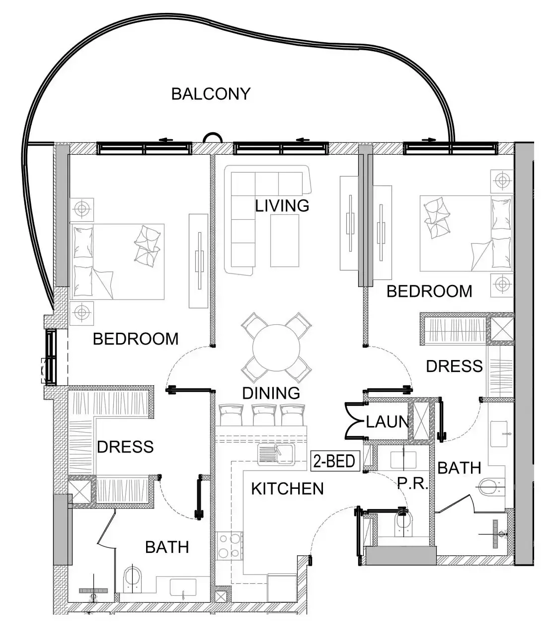 2 BR #DLGV14C/10/1022