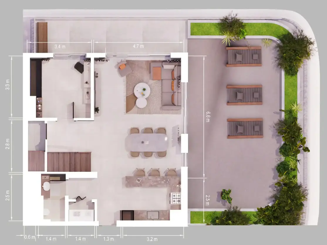 2 BR #Verdes-Sage-16-01