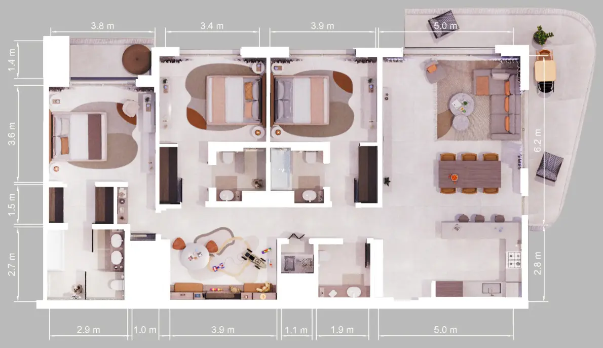 3 BR #Verdes-Sage-10-11